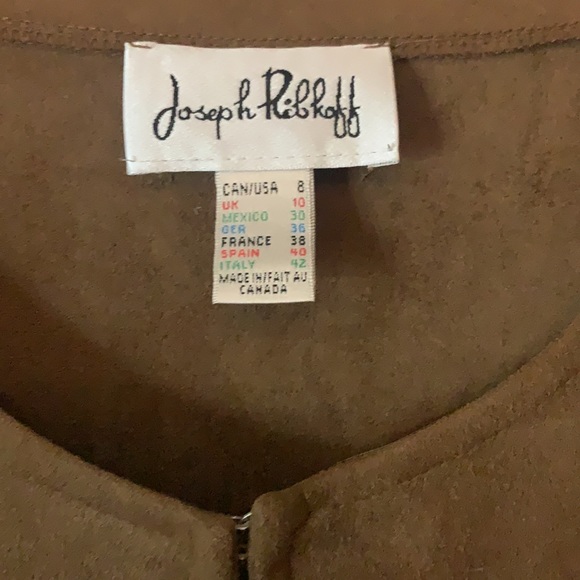 Joseph Ribkoff faux suede jacket 🧥 - Picture 6 of 7
